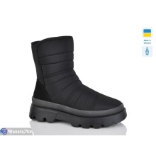 Черевики жіночі на зиму (6 пар р.37-41) чорний  "LUCKY"