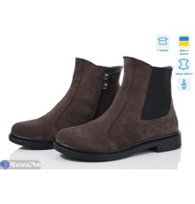 Черевики жіночі на весну/осінь (6 пар р.37-40) коричневий  "Linda"