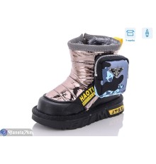 Дутики дитячі на зиму (8 пар р.21-25) бронзовий  "Normashoes"