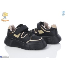 Дитячі кросівки на весну/осінь (8 пар р.32-37) чорний  "Normashoes"