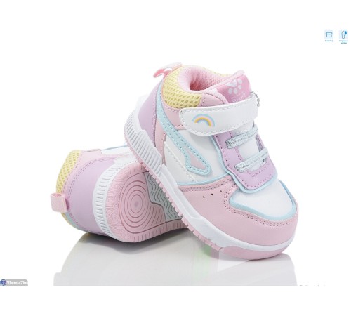 Дитячі кросівки на весну/осінь (8 пар р.21-26) рожевий  "Normashoes" Дитячі кросівки на весну/осінь (8 пар р.21-26) рожевий  "Normashoes"