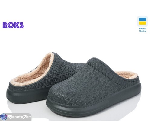 Шлепки жіночі на весну/осінь (8 пар р.37-41) хакі  "Roks" Шлепки жіночі на весну/осінь (8 пар р.37-41) хакі  "Roks"