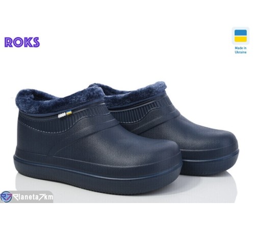 Калоші жіночі на весну/осінь (8 пар р.37-41) синій  "Roks" Калоші жіночі на весну/осінь (8 пар р.37-41) синій  "Roks"