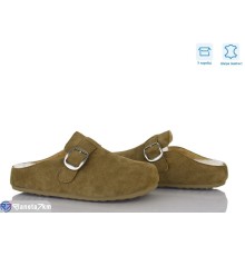 Жіночі сабо на весну/осінь (6 пар р.37-40) хакі  "Janna" Жіночі сабо на весну/осінь (6 пар р.37-40) хакі  "Janna"