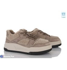 Кросівки жіночі на зиму (6 пар р.37-40) коричневий  "Janna"