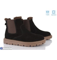 Черевики жіночі на зиму (6 пар р.37-40) чорний  "Janna"