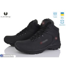 Кросівки чоловічі на зиму (8 пар р.40-45) чорний  "Alex Bens"