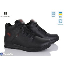 Кросівки чоловічі на зиму (8 пар р.40-45) чорний  "Alex Bens"