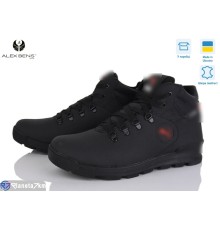 Кросівки чоловічі на зиму (8 пар р.40-45) чорний  "Alex Bens"