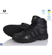Кросівки чоловічі на зиму (8 пар р.40-45) чорний  "Alex Bens"