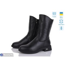 Черевики жіночі на зиму (6 пар р.36-41) чорний  "LISA" Черевики жіночі на зиму (6 пар р.36-41) чорний  "LISA"