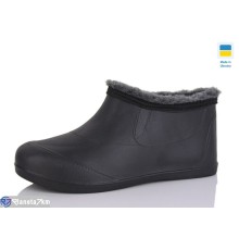 Калоші жіночі на зиму (6 пар р.37-42) чорний  "SALIN"