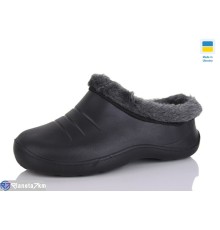 Калоші жіночі на зиму (8 пар р.38-42) чорний  "SALIN"