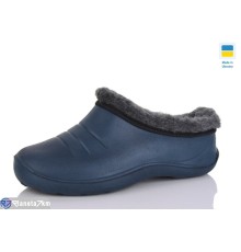 Калоші жіночі на зиму (8 пар р.38-42) синій  "SALIN"
