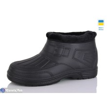 Калоші чоловічі на зиму (8 пар р.40-45) чорний  "SALIN"