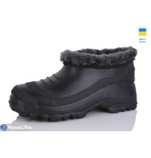 Калоші чоловічі на зиму (8 пар р.40-45) чорний  "SALIN"