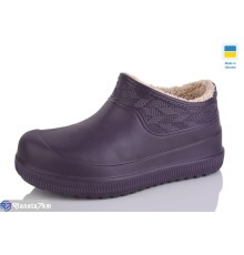Калоші жіночі на зиму (8 пар р.37-41) фіолетовий  "Korka"
