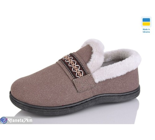 Тапки жіночі на весну/осінь (8 пар р.37-41) коричневий  "Korka" Тапки жіночі на весну/осінь (8 пар р.37-41) коричневий  "Korka"