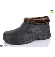 Калоші чоловічі на зиму (8 пар р.41-45) чорний  "Korka"
