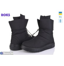 Дутики жіночі на зиму (6 пар р.38-42) чорний  "Roks"