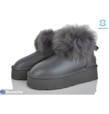 Уггі жіночі на зиму (6 пар р.36-41) сірий  "Mirella" Уггі жіночі на зиму (6 пар р.36-41) сірий  "Mirella"