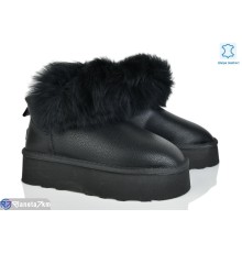 Уггі жіночі на зиму (6 пар р.36-41) чорний  "Mirella" Уггі жіночі на зиму (6 пар р.36-41) чорний  "Mirella"