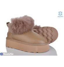 Уггі жіночі на зиму (6 пар р.36-41) коричневий  "Mirella" Уггі жіночі на зиму (6 пар р.36-41) коричневий  "Mirella"