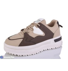 Кросівки жіночі на весну/осінь (8 пар р.36-41) коричневий  "Normashoes"