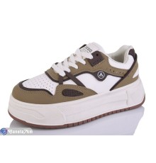 Кросівки жіночі на весну/осінь (8 пар р.36-41) коричневий  "Normashoes"