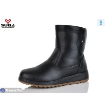 Черевики жіночі на зиму (8 пар р.37-42) чорний  "SUBA"