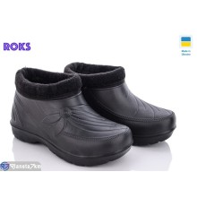Калоші жіночі на зиму (8 пар р.38-41) чорний  "Roks"