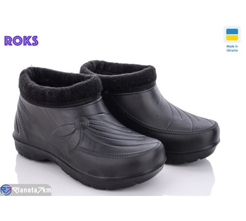 Калоші жіночі на зиму (8 пар р.38-41) чорний  "Roks" Калоші жіночі на зиму (8 пар р.38-41) чорний  "Roks"