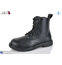 Черевики дитячі на зиму (10 пар р.32-37) чорний  "Aba"