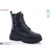 Черевики жіночі на весну/осінь (6 пар р.36-41) чорний  "QQ&Панда"