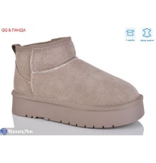 Уггі жіночі на зиму (6 пар р.36-40) коричневий  "QQ&Панда" Уггі жіночі на зиму (6 пар р.36-40) коричневий  "QQ&Панда"