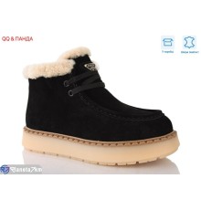 Черевики жіночі на зиму (8 пар р.36-41) чорний  "QQ&Панда"