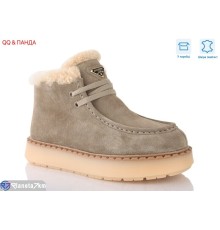 Черевики жіночі на зиму (8 пар р.36-41) бежевий  "QQ&Панда"