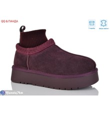 Уггі жіночі на зиму (6 пар р.36-40) бордовий  "QQ&Панда"