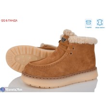 Черевики жіночі на зиму (8 пар р.36-41) camel  "QQ&Панда"