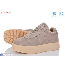 Кросівки жіночі на зиму (8 пар р.36-41) сірий  "QQ&Панда"