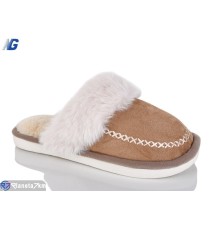 Тапки жіночі на зиму (6 пар р.36-41) коричневий  "Navigator"