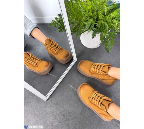Черевики жіночі на весну/осінь (6 пар р.36-40) camel  "Camila" Черевики жіночі на весну/осінь (6 пар р.36-40) camel  "Camila"