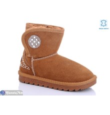 Дитячі Уггі на зиму (8 пар р.33-37) коричневий  "MEDLEN"