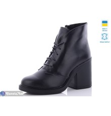 Черевики жіночі на зиму (6 пар р.36-40) чорний  "Marmilad"