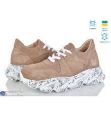 Кросівки жіночі на весну/осінь (6 пар р.36-40) коричневий  "Linda" Кросівки жіночі на весну/осінь (6 пар р.36-40) коричневий  "Linda"