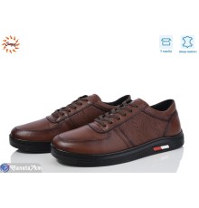 Кросівки чоловічі на весну/осінь (8 пар р.40-44) коричневий  "Jumay"