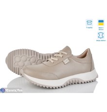 Кросівки жіночі на весну/осінь (6 пар р.36-40) бежевий  "FANio"