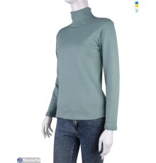 Гольф жіночий на зиму (6 шт. р.сетка S-3XL) зелений  "Danko"