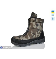 Дутики чоловічі на зиму (6 пар р.40-45) чорний  "SALIN"