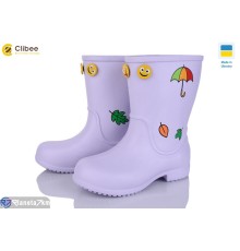 Дитячі чоботи з піни на весну/осінь (8 пар р.28-34) фіолетовий  "BELIES"